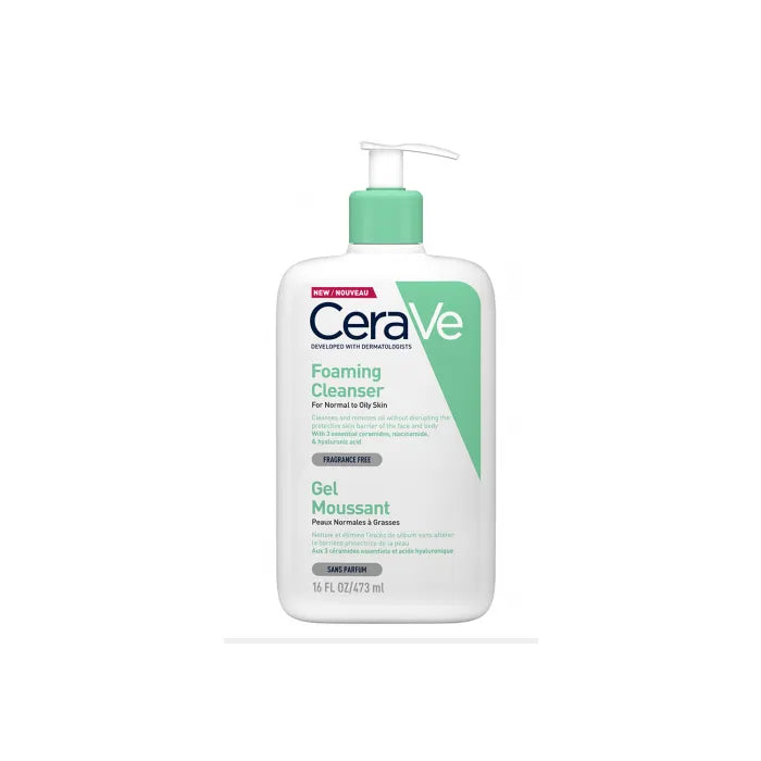 CERAVE CERAVE Reinigungsgel 473 ml sanfte Gesichtsreinigung ohne Zusatzstoffe