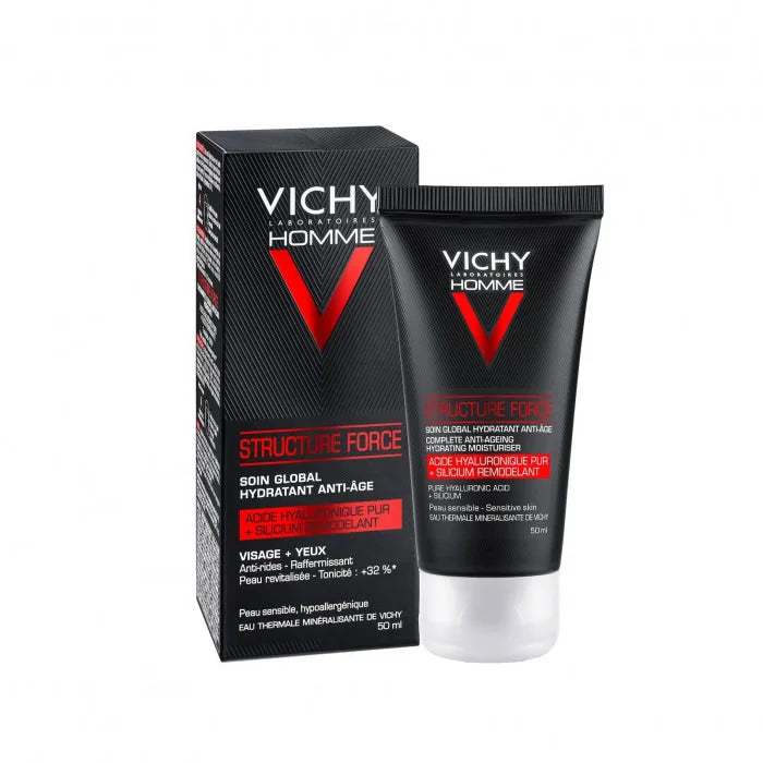 VICHY VICHY Homme Structure Force Anti-Aging Feuchtigkeitspflege für empfindliche Haut 50 ml Kosmetik