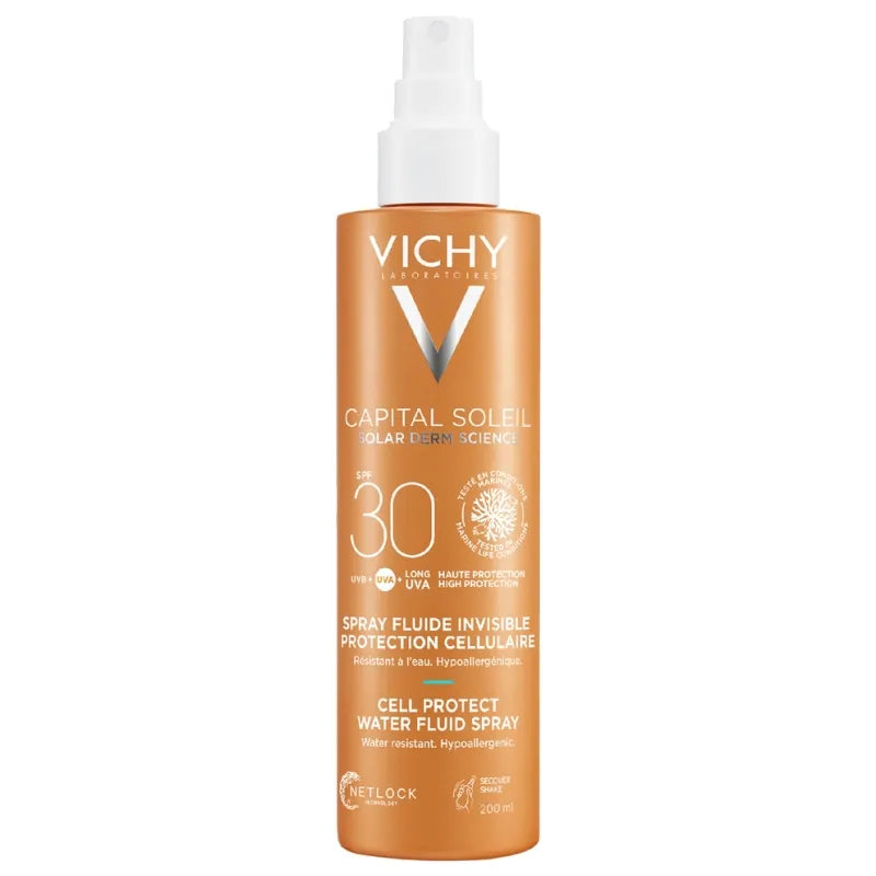 VICHY VICHY Capital Soleil Unsichtbares Fluid-Spray Sonnenschutz SPF 30 200 ml Kosmetik