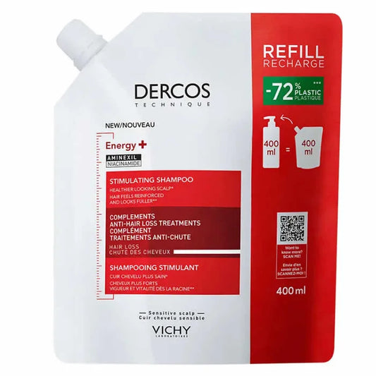 VICHY Vichy Dercos Energy+ Stimulierendes Shampoo Nachfüllpackung 400 ml