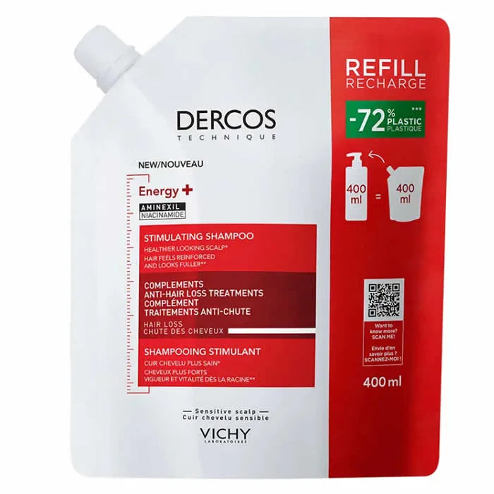 VICHY Vichy Dercos Energy+ Stimulierendes Shampoo Nachfüllpackung 400 ml