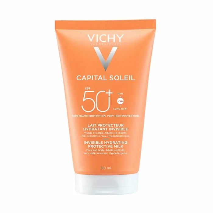 VICHY VICHY Capital Soleil Invisible Hydrating Protective Milk Sonnenschutz SPF 50+ 150 ml Kosmetik