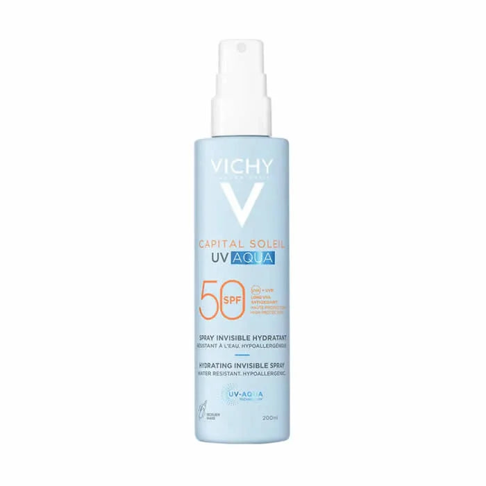 VICHY VICHY Capital Soleil UV Aqua Hydrating Invisible Spray Sonnenschutz SPF 50 200 ml Kosmetik