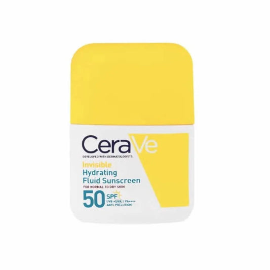 CERAVE CERAVE Invisible Hydrating Sunscreen Fluid SPF 50 50 ml Sonnenschutzfluid Sonnencreme