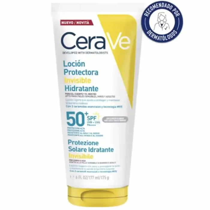 CERAVE CERAVE Invisible Hydrating Protective Lotion SPF 50+ 75 ml Sonnenschutzpflege Bodylotion