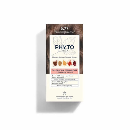 PHYTO PARIS PHYTO PARIS Phyto Hair Colour By Phytocolor 6.77 Light Brown Cappuccino 180 g Haarfarbe