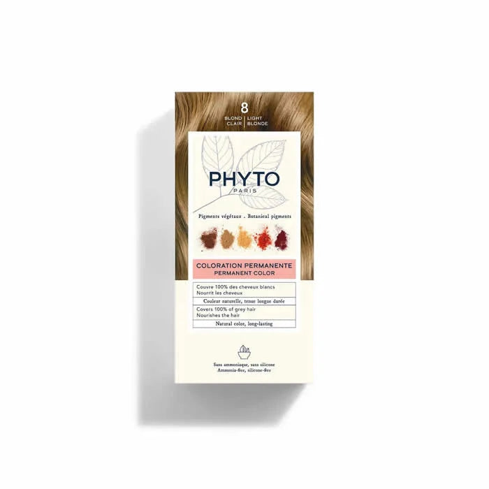 PHYTO PARIS PHYTO PARIS Phyto Hair Colour By Phytocolor 8 Light Blonde 180 g Haarfarbe