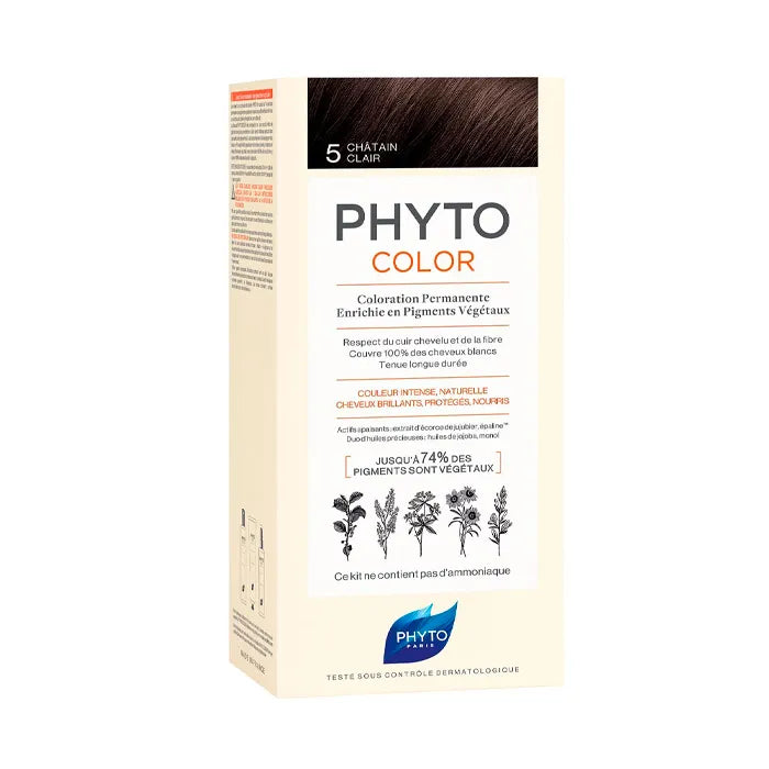 PHYTO PARIS PHYTO PARIS Phyto Hair Colour By Phytocolor 5 Light Brown 180 g Haarfarbe