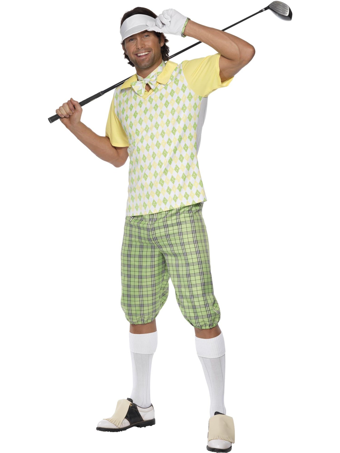 Smiffys SPORT Gone Golfing Costume, Green CS für Herren