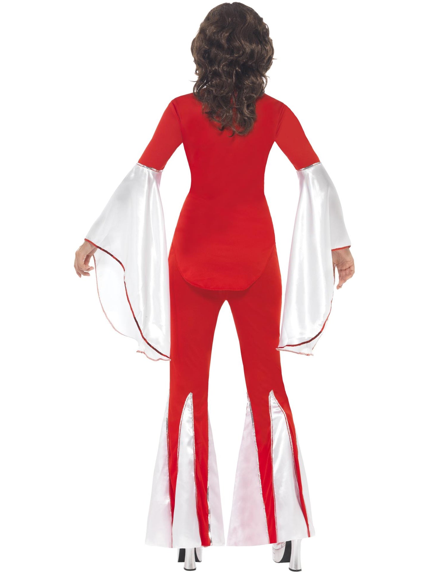 Smiffys DISCO Super Trooper Costume, Red CS für Damen