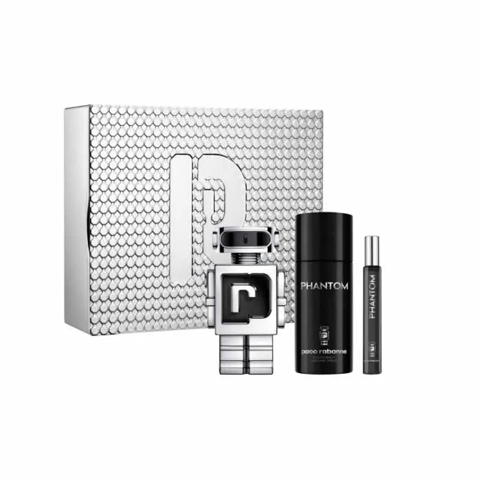 PACO RABANNE PACO RABANNE Phantom Eau de Toilette Spray 100 ml 3-teiliges Set Parfüm