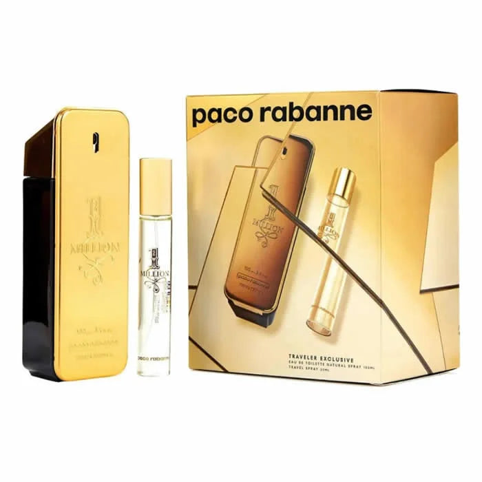 PACO RABANNE PACO RABANNE One Million Eau de Toilette Spray 100 ml Set 2 Artikel Parfüm