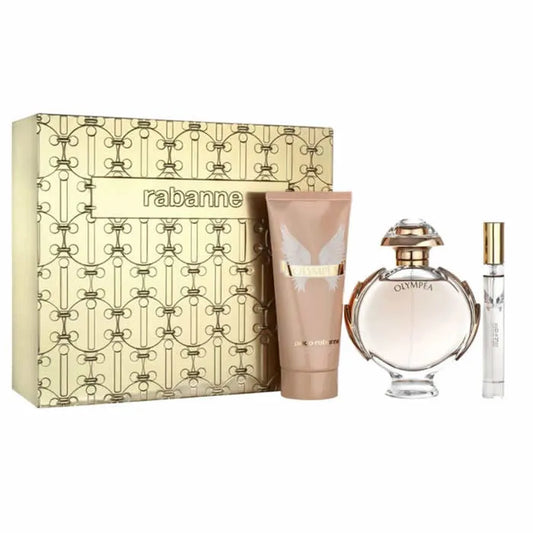 PACO RABANNE PACO RABANNE Olympea Eau de Parfum Spray 80 ml Set 3 Artikel Parfüm