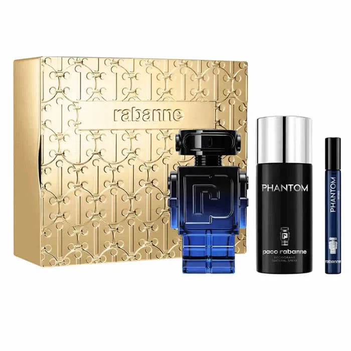 PACO RABANNE PACO RABANNE Phantom Intense Eau de Parfum Spray 100 ml Set 3 Artikel Parfüm