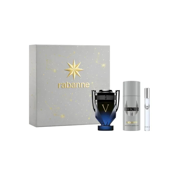 PACO RABANNE PACO RABANNE Invictus Victory Elixir Eau de Parfum Spray 100 ml Set 3 Stück Parfüm
