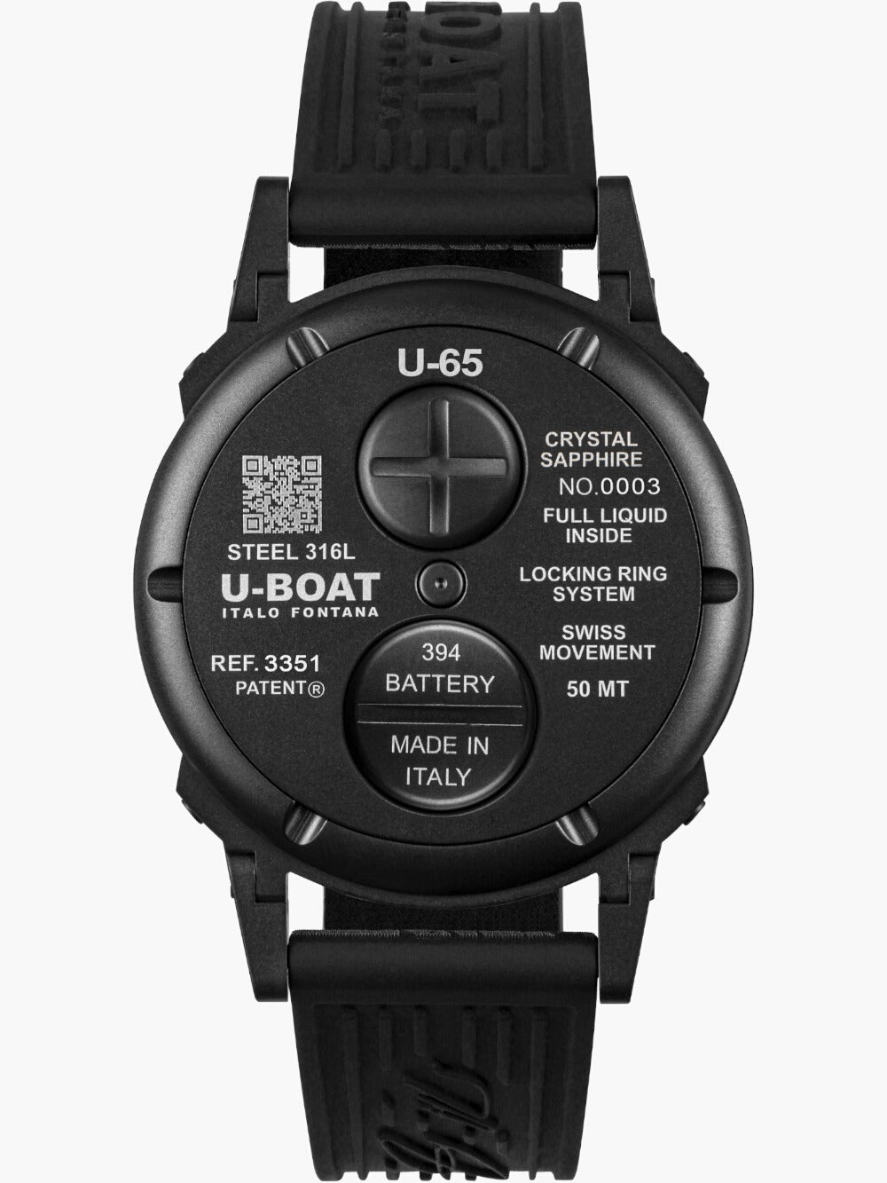 U-BOAT Mod. 3351 Uhr – Detailansicht