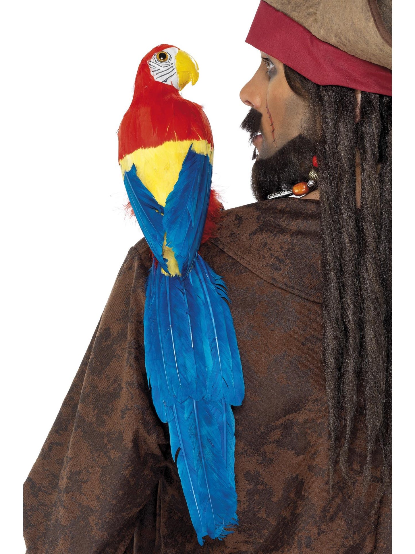 Smiffys Parrot 50cm / 20in, Multi-Coloured AC für Unisex