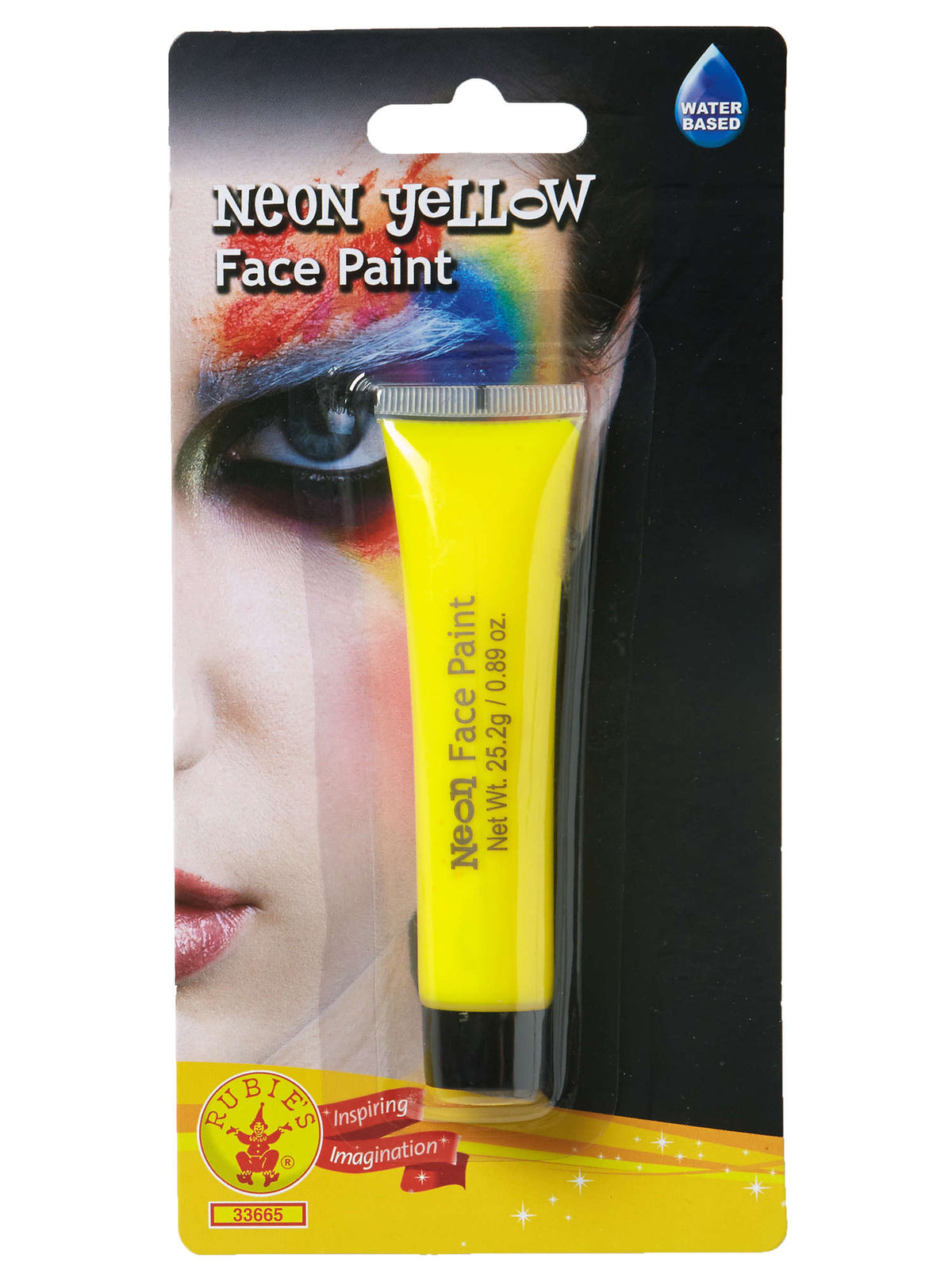 Rubies NEON YELLOW FACE PAINT Kostümzubehör