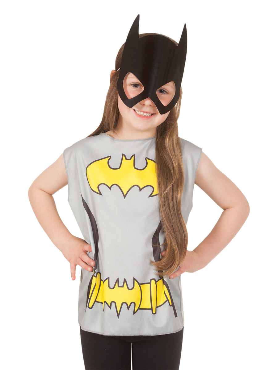 Rubies Batgirl Kostümzubehör für Kinder mit Top und Maske