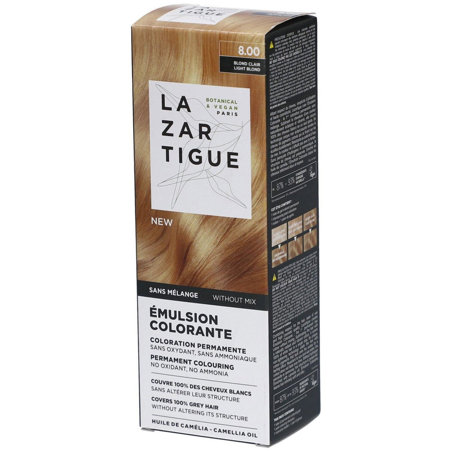 Lazartigue La Couleur Absolue permanente Haarfarbe 8.00 Light Blond 60 ml
