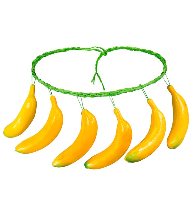 Bananengürtel als lustiges Fasnacht-Accessoire mit Bananen-Motiv