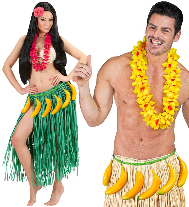 Bananengürtel als lustiges Fasnacht-Accessoire mit Bananen-Motiv