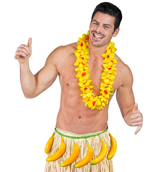 Bananengürtel als lustiges Fasnacht-Accessoire mit Bananen-Motiv