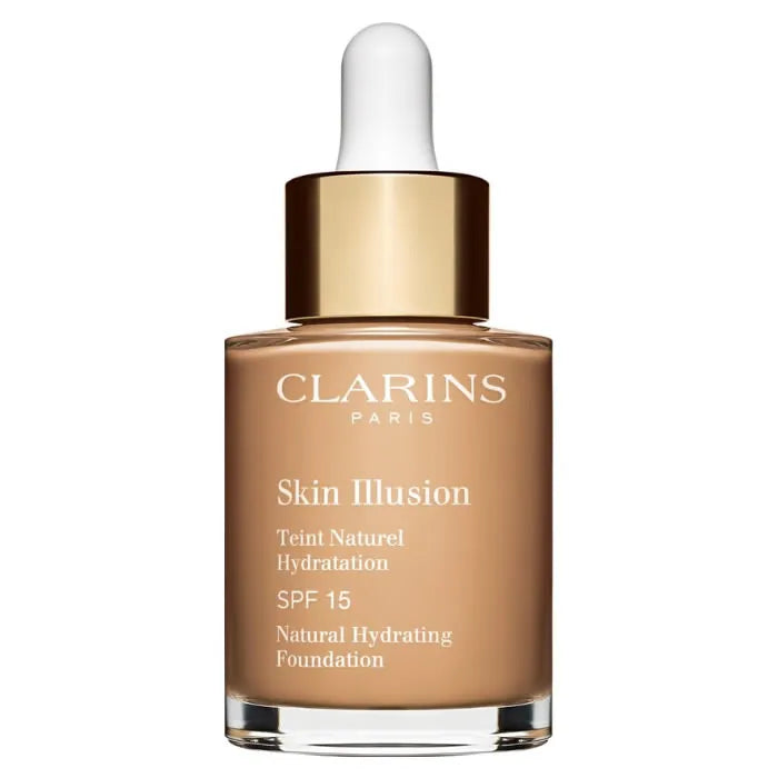CLARINS Clarins Skin Illusion Natural Hydrating Foundation SPF 15 110 Honey 30 ml