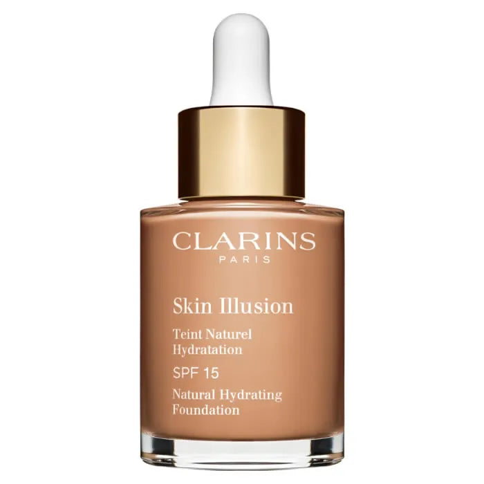 CLARINS Clarins Skin Illusion Natural Hydrating Foundation SPF 15 112 Amber 30 ml