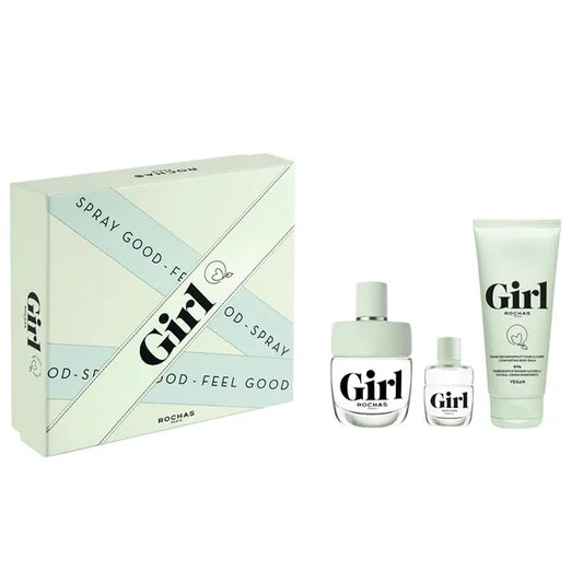 ROCHAS ROCHAS Girl Eau de Toilette Spray 100 ml Set 3-teilig Parfüm