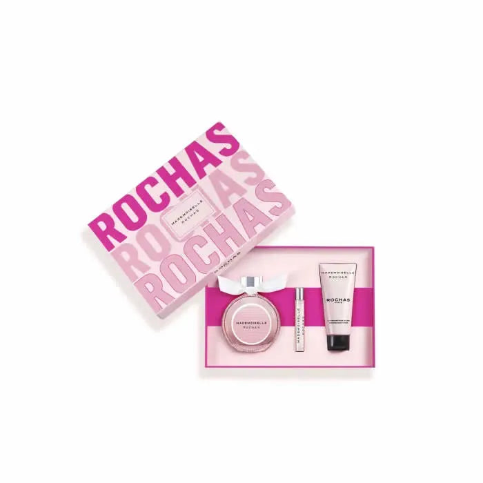 ROCHAS Mademoiselle Eau de Parfum Spray 90 ml Set 3 Artikel