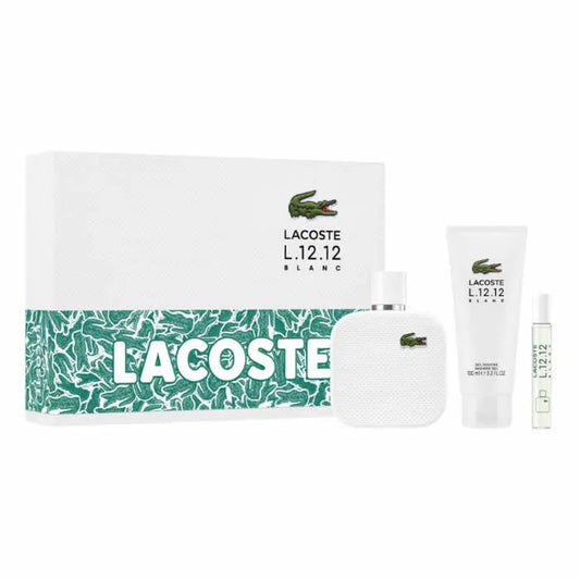 LACOSTE LACOSTE L 12 12 Blanc Eau de Toilette Spray 100 ml 3er Set Parfüm