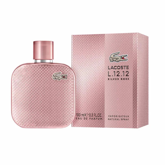LACOSTE L.12.12 Silver Rose Eau de Parfum Spray 100 ml Parfüm Damen