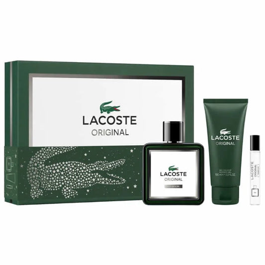 LACOSTE LACOSTE Original Eau de Parfum Spray 100 ml Set 3 Stück Parfüm