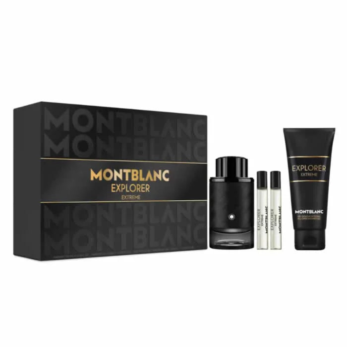 MONTBLANC MONTBLANC Explorer Extreme Eau de Parfum Spray 100 ml Set 4 Artikel Parfüm