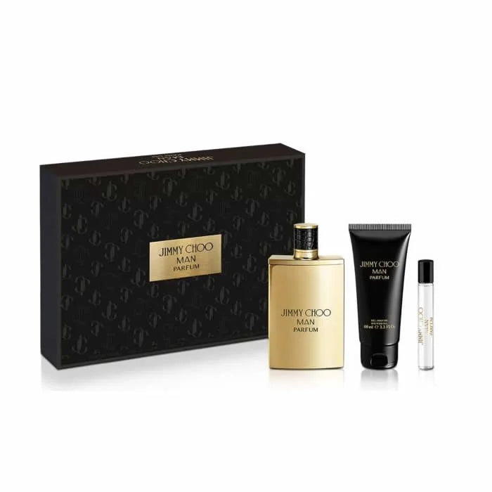 Jimmy Choo Man Eau de Parfum Spray 100 ml 3-Artikel-Set