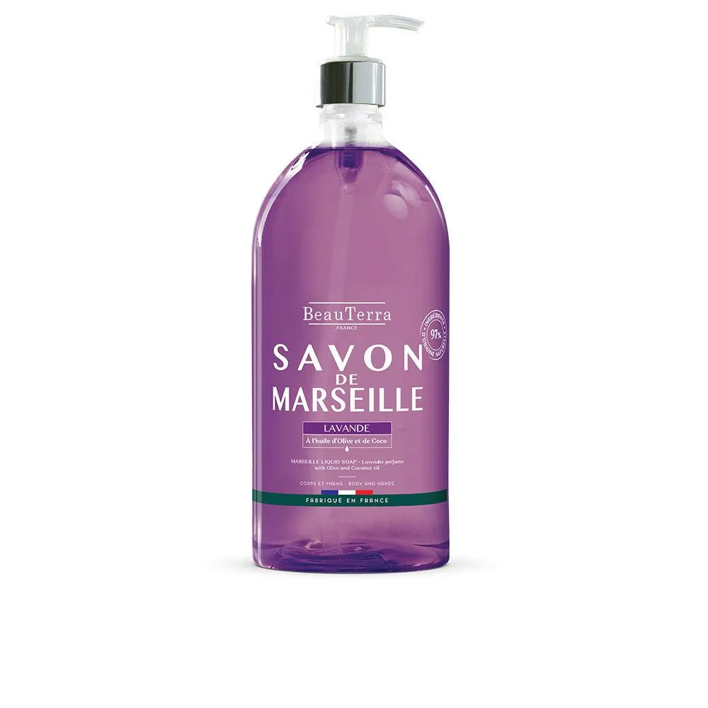 BEAUTERRA BEAUTERRA Marseille Lavendel Seife 1000 ml Flüssigseife Kosmetik