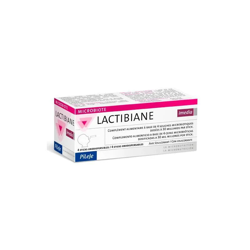 PILEJE PILEJE Lactibiane Imedia 4 Sticks Nahrungsergänzungsmittel Kosmetik