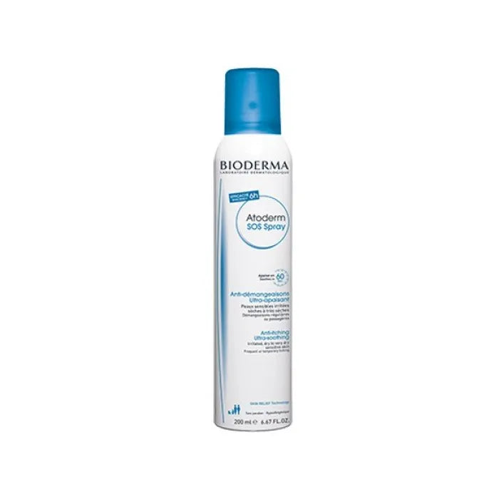 BIODERMA Bioderma Atoderm SOS Spray 200 ml Hautpflege Spray zur Anwendung Kosmetik