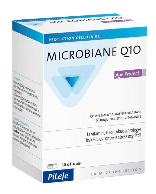 PILEJE PILEJE Microbiane Q10 Age Protect Kapseln 30 Stück Kosmetik