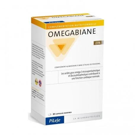 PILEJE PILEJE Omegabiane EPA 80 Kapseln Nahrungsergänzungsmittel Kosmetik