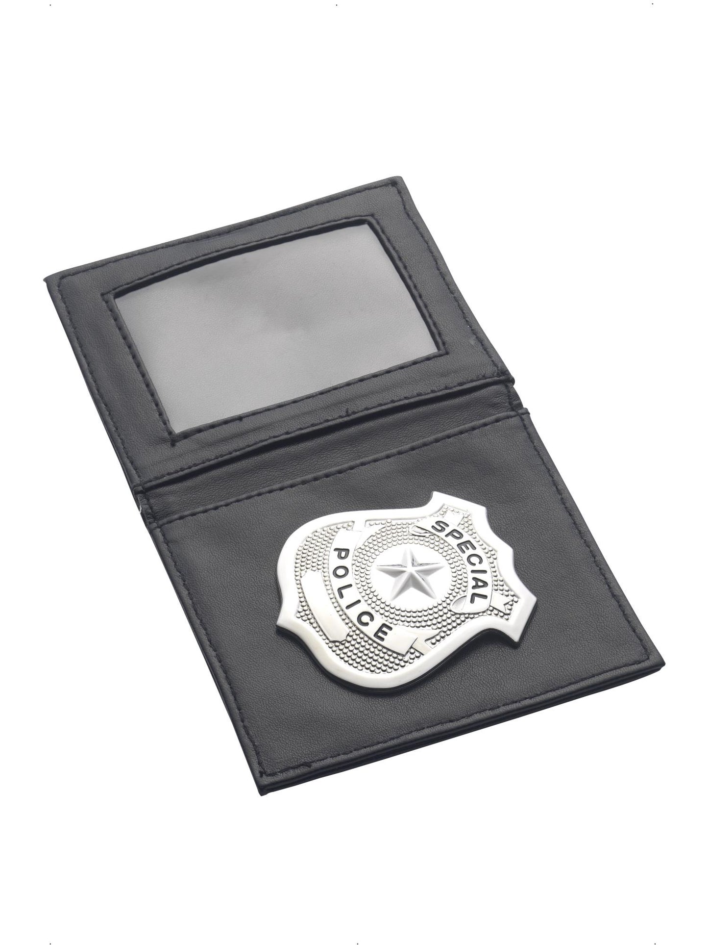 Smiffys COPS&ROBS Police Badge, Silver AC für Unisex