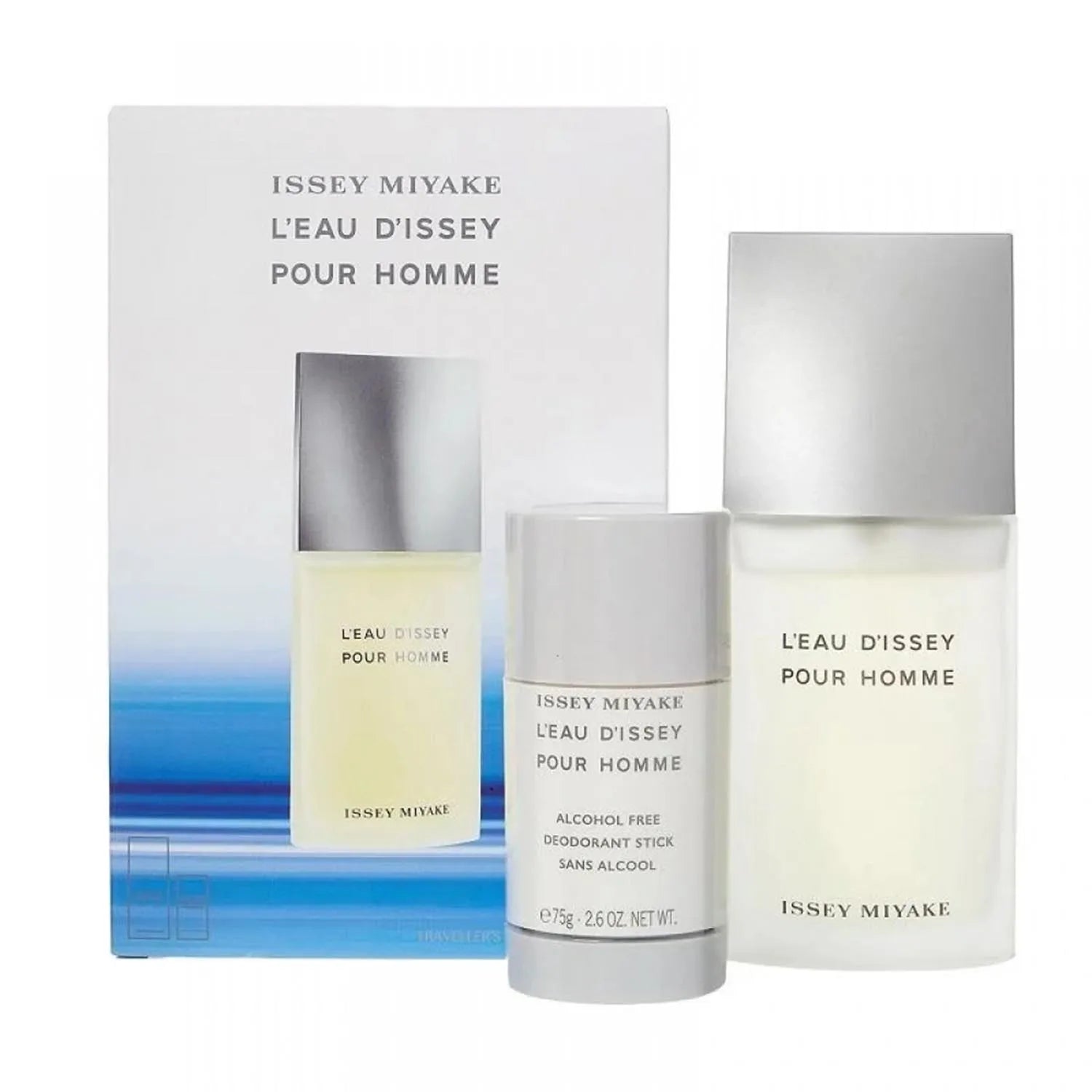 ISSEY MIYAKE ISSEY MIYAKE L'eau D'issey Pour Homme Eau de Toilette 75 ml Spray und Deodorant Stick 75 g Parfüm