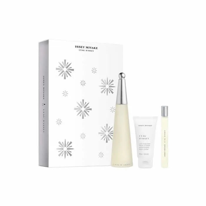 ISSEY MIYAKE ISSEY MIYAKE L'Eau D'Issey Eau de Toilette Spray 100 ml 3-teiliges Set Parfüm