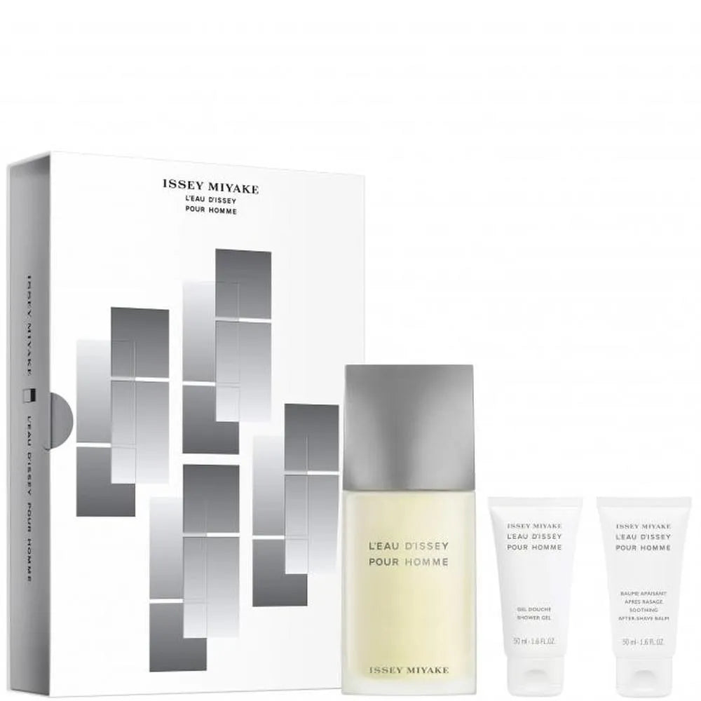 ISSEY MIYAKE ISSEY MIYAKE D'issey Homme Set Eau de Toilette 125 ml Gel Ducha 50 ml After Shave 50 ml Parfüm