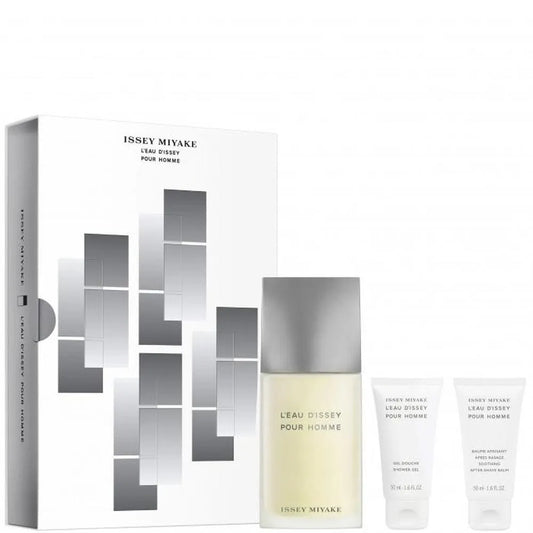 ISSEY MIYAKE ISSEY MIYAKE D'issey Homme Set Eau de Toilette 125 ml Gel Ducha 50 ml After Shave 50 ml Parfüm