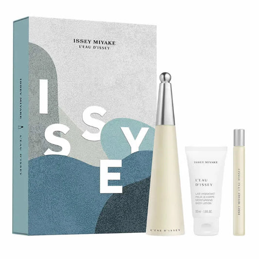 ISSEY MIYAKE ISSEY MIYAKE L'Eau D'Issey Eau de Toilette Spray 100 ml Set 3 Artikel Parfüm