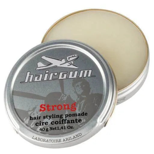 HAIRGUM HAIRGUM Strong Hair Styling Pomade 40 g Haarpomade für starkes Styling Haarpflege