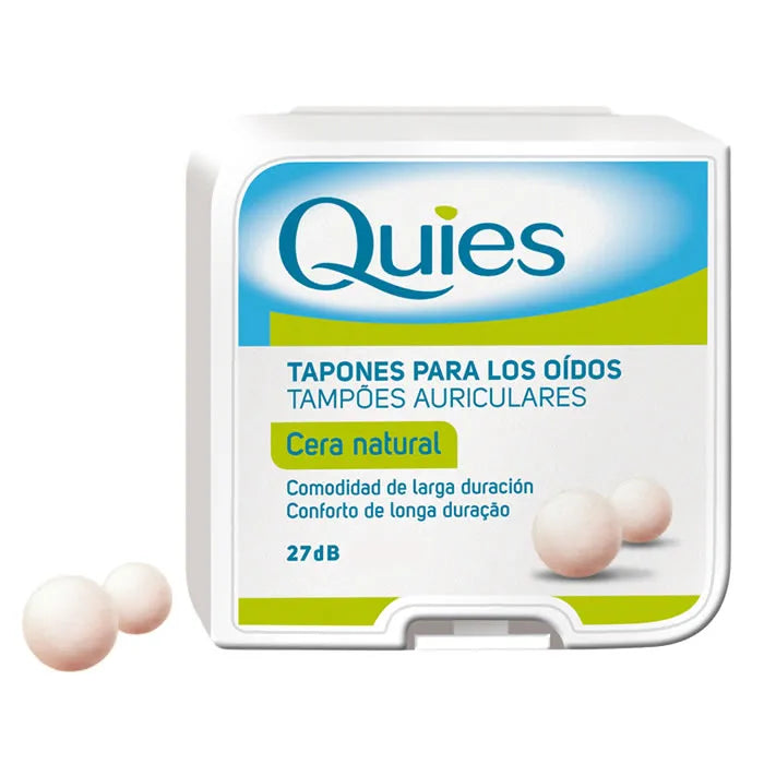 QUIES QUIES Wachsstopper 6 Einheiten Ohrenschutz gegen Ohrenschmalz Kosmetik