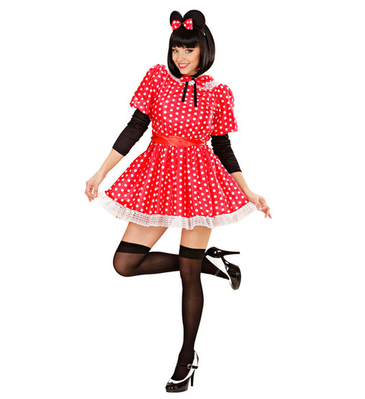 KLEINE MAUS (Kleid, Gürtel, Ohren)